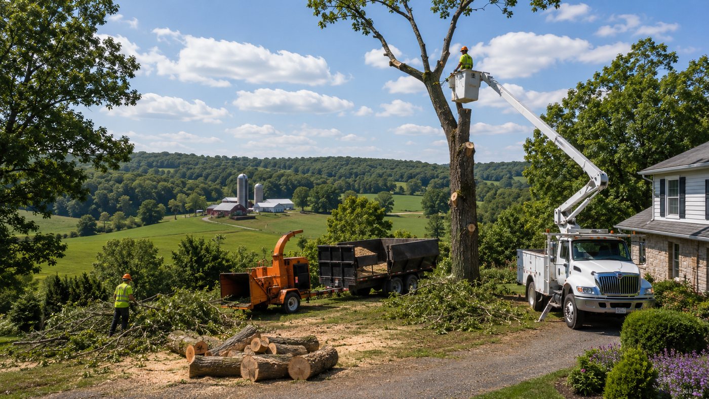 Tree removal service in Schellsburg, PA