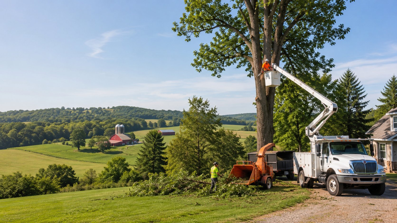Tree trimming service in Schellsburg, PA